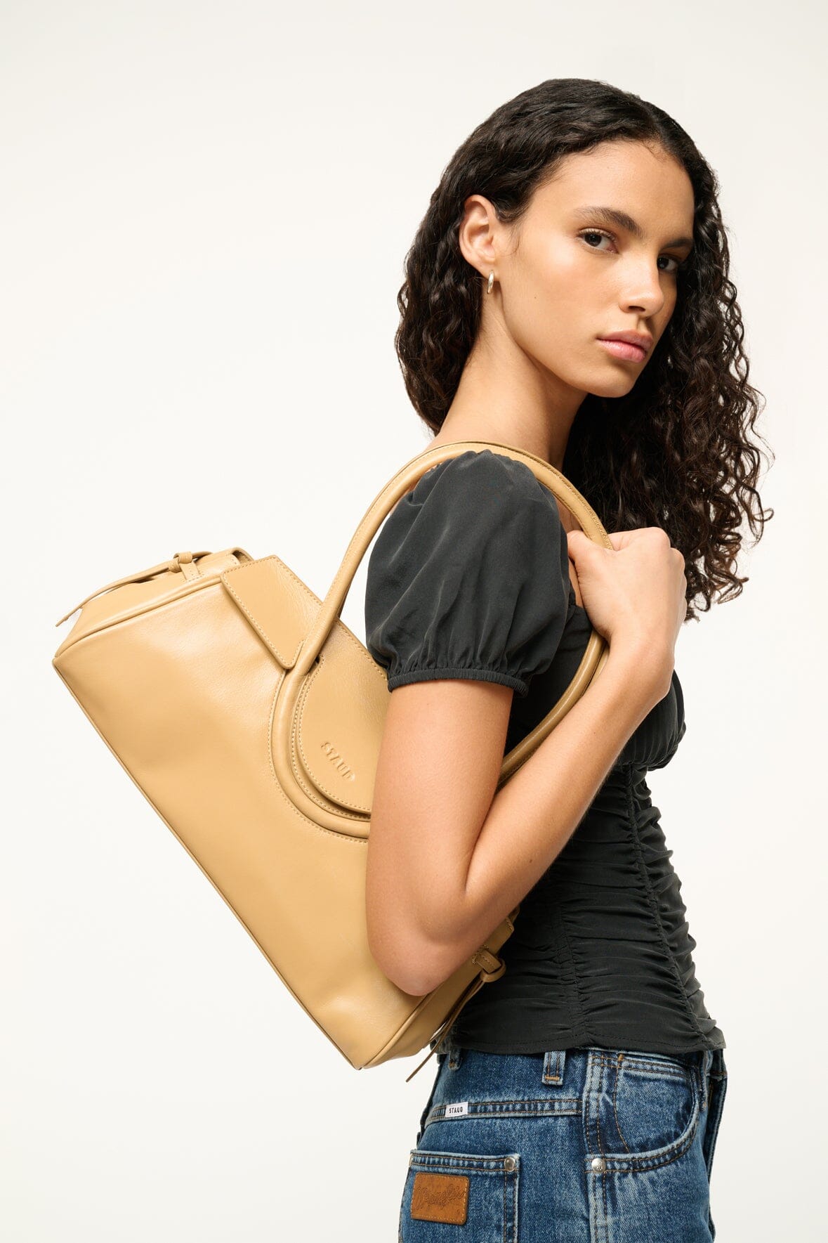 MAUDE SHOULDER BAG | CAMEL - Image 2
