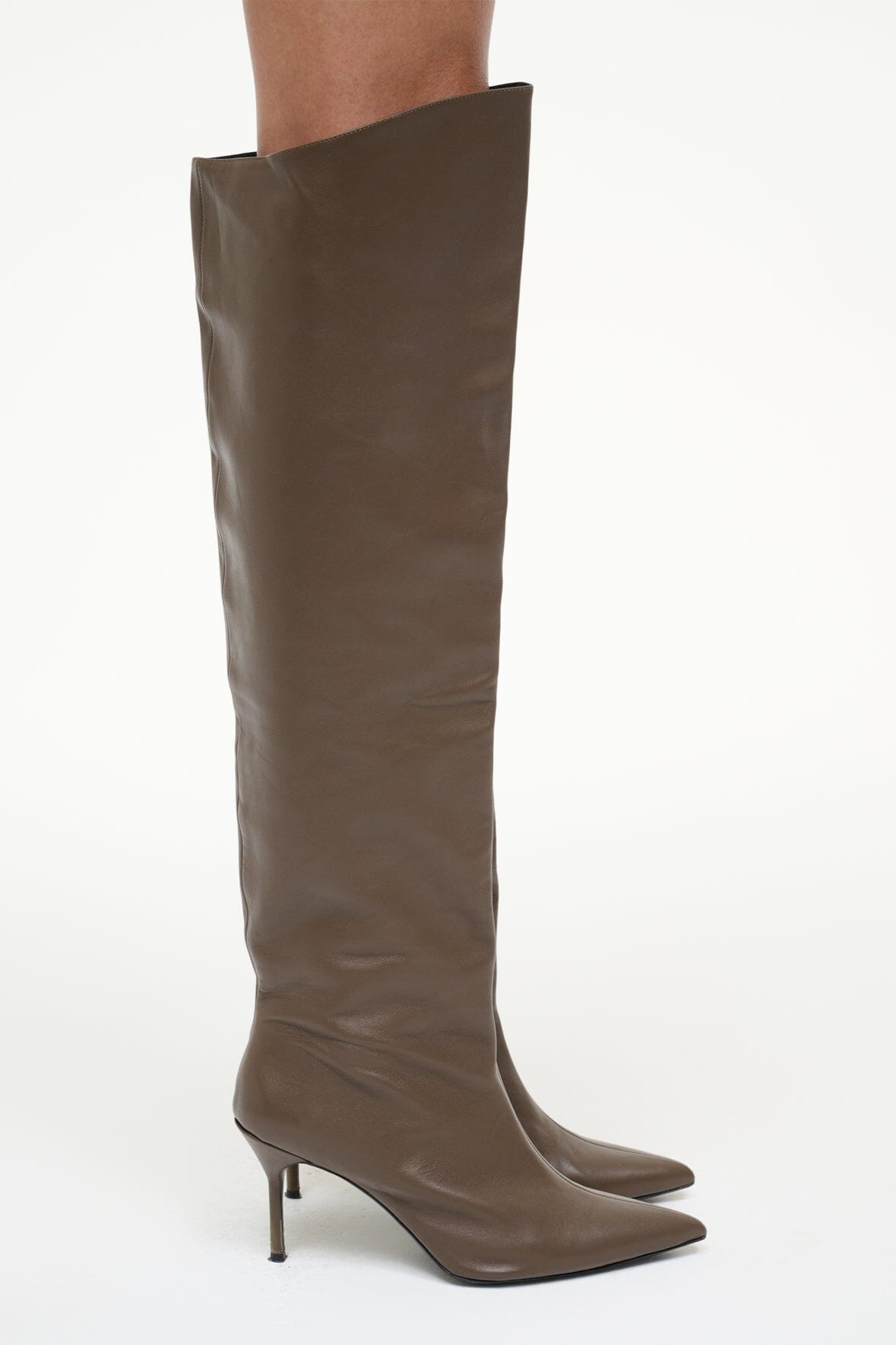 SEBASTIAN OVER THE KNEE BOOT | TRUFFLE - Image 8