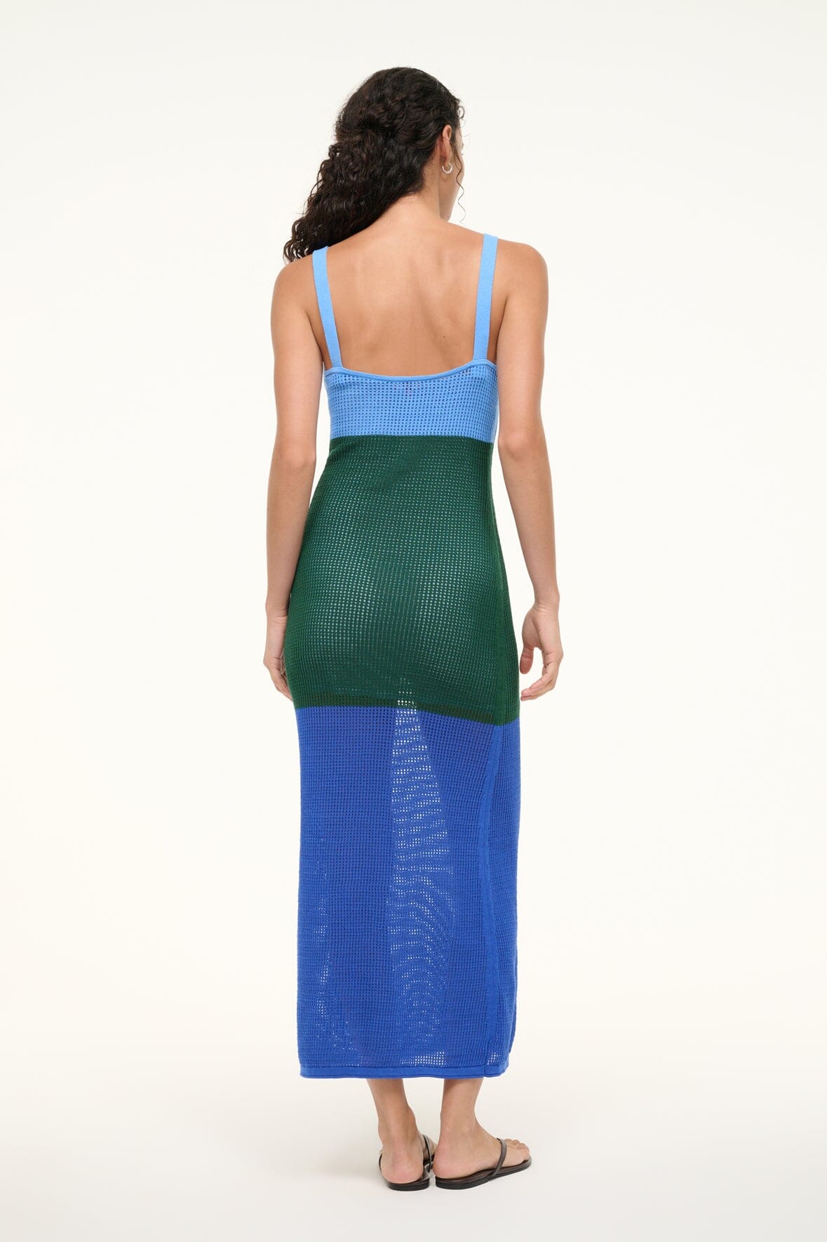 JESSICA MAXI DRESS | DEEP SEA JUNGLE SKY - Image 3