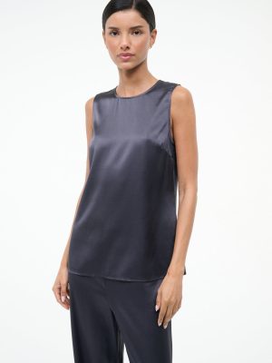 BRONTE SILK TOP | NOCTURNE