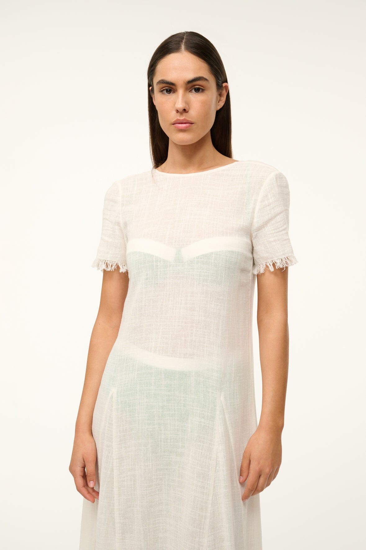 LE HAVRE COVERUP DRESS | BUTTERCREAM - Image 2