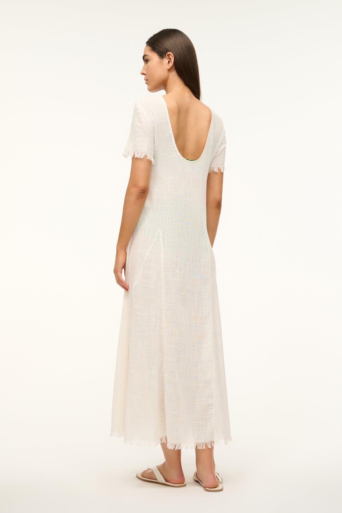 LE HAVRE COVERUP DRESS | BUTTERCREAM - Image 5