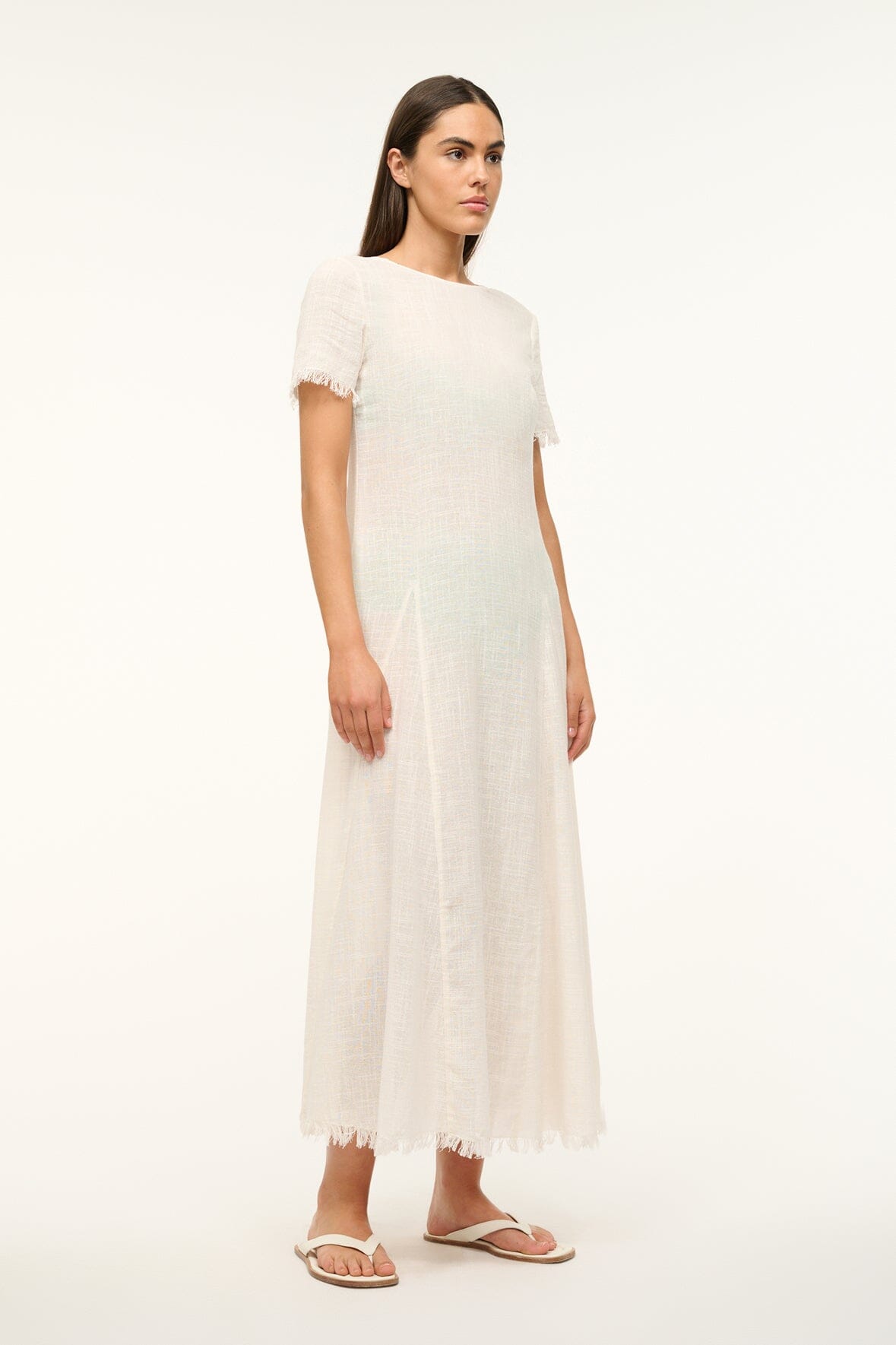 LE HAVRE COVERUP DRESS | BUTTERCREAM - Image 4
