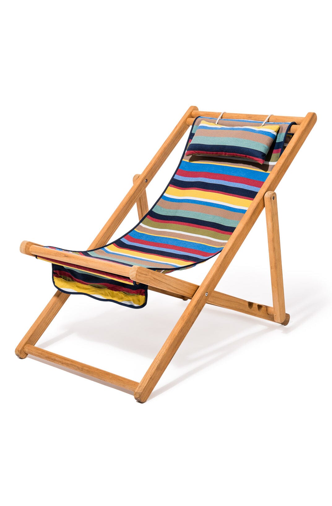 STAUD x BUSINESS & PLEASURE CO. SLING CHAIR | MARKET STRIPE