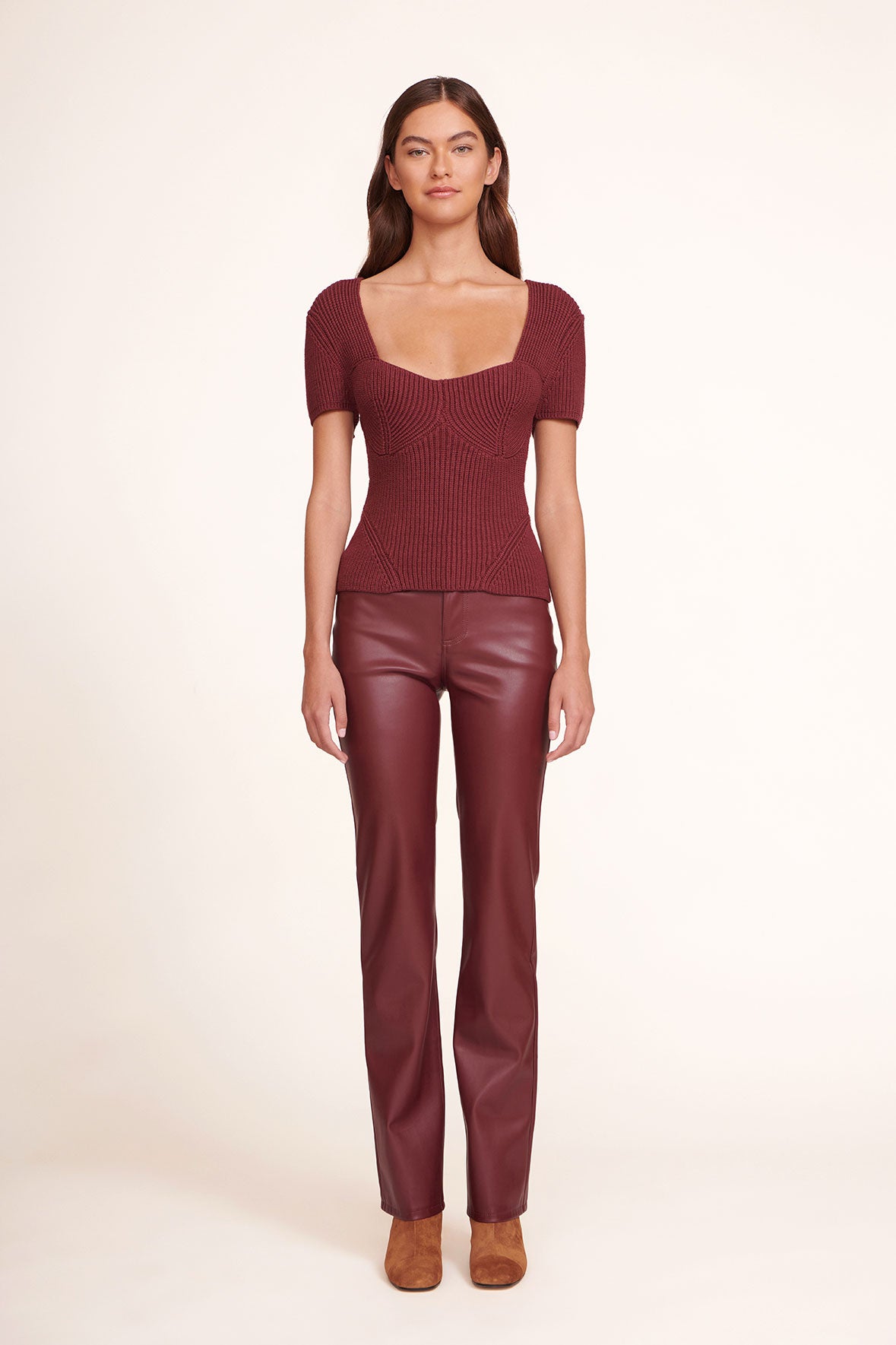 AIMEE SHORT BOOT | TAN SUEDE - Image 2