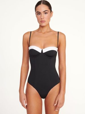 MAEVE ONE PIECE | BLACK WHITE