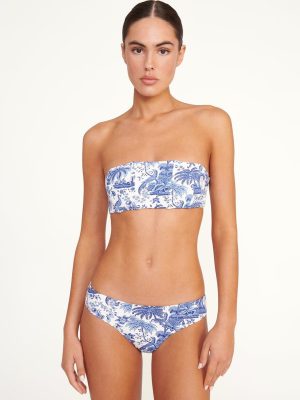 MALA BIKINI TOP | BLUE TOILE
