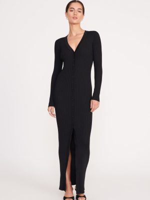 MAXI SHOKO SWEATER | BLACK