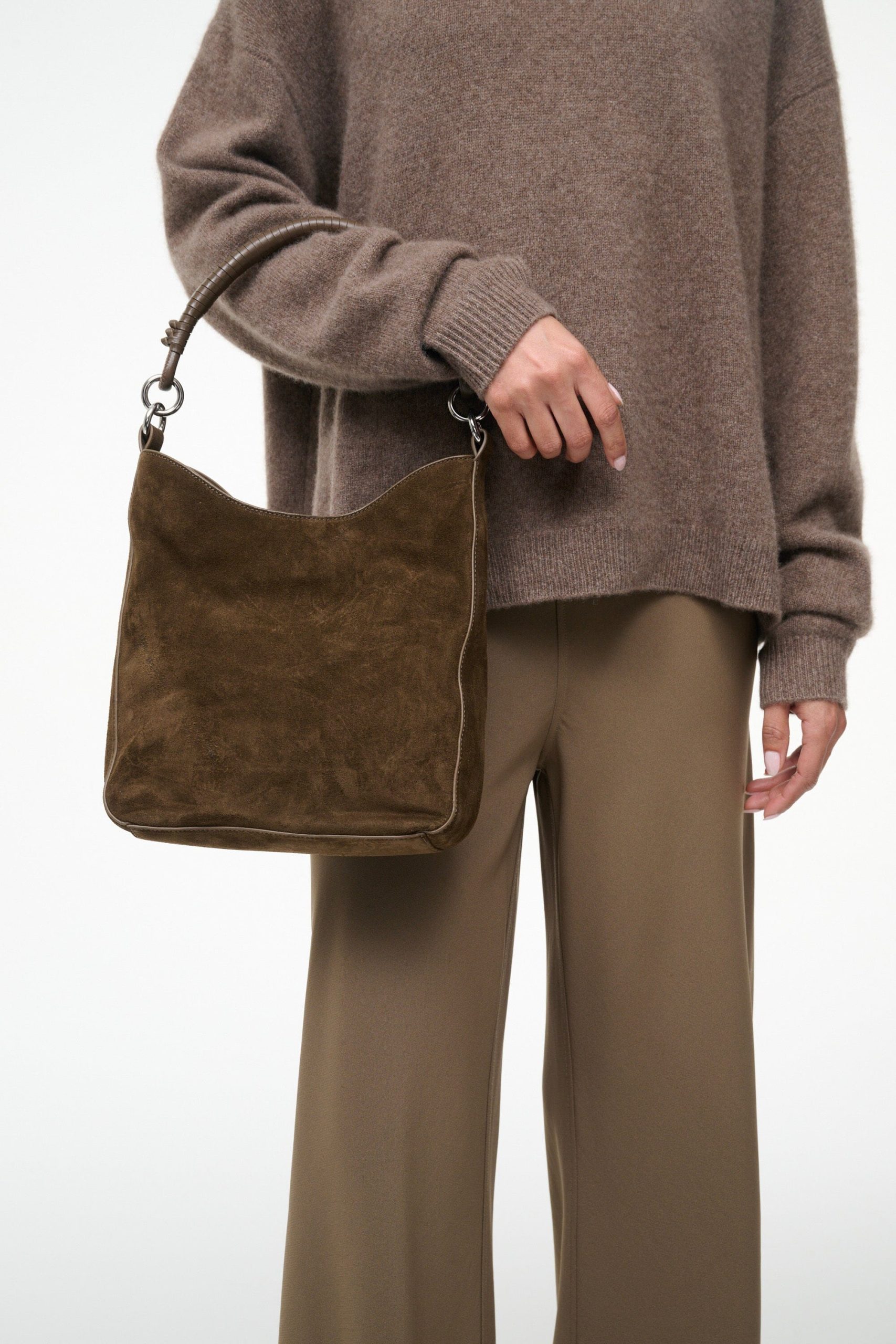 MEL SHOULDER BAG | TRUFFLE SUEDE - Image 4