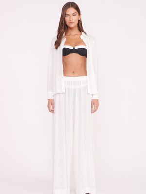 MARZA COVERUP PANT | WHITE