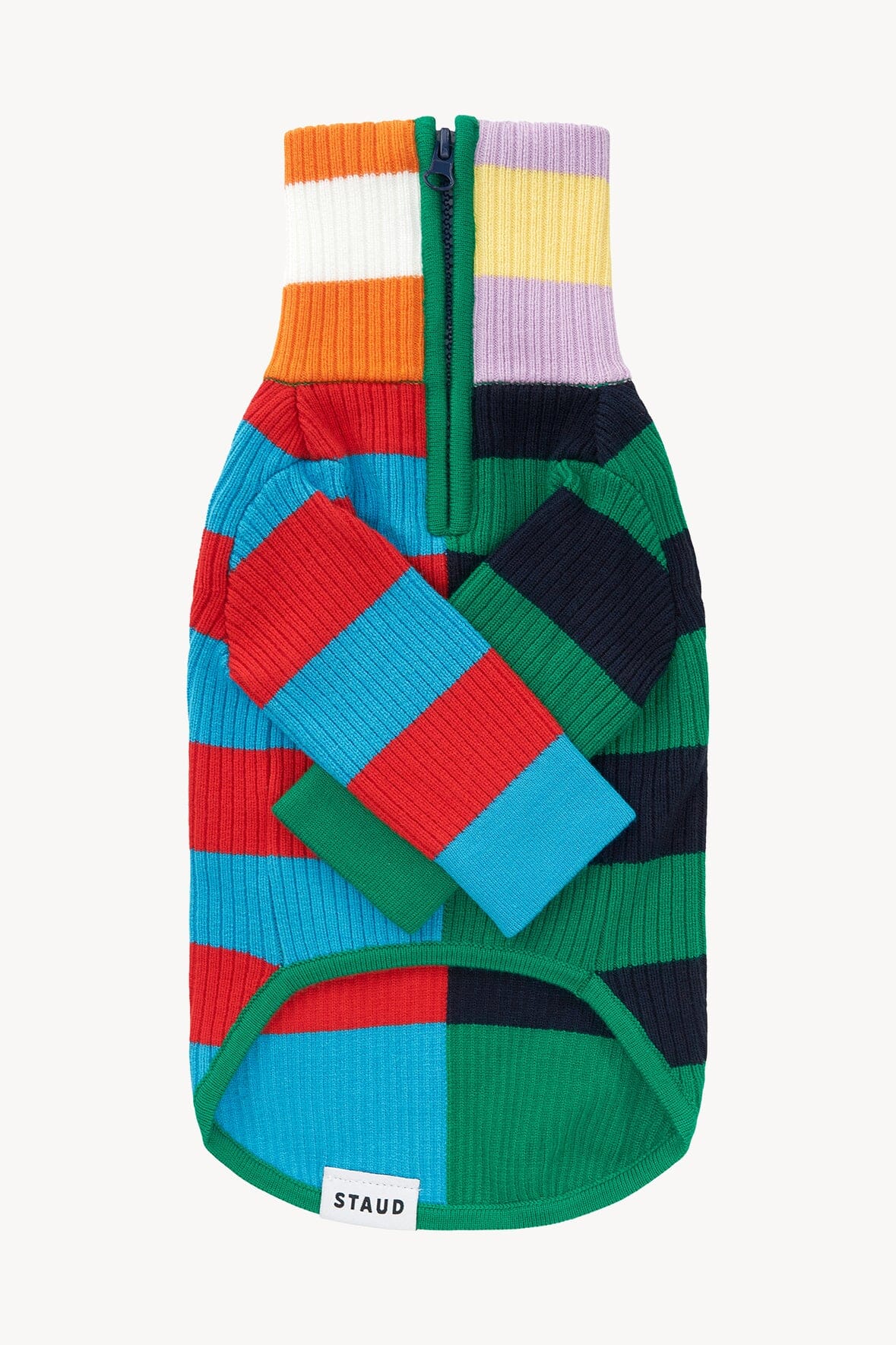 PET HAMPTON SWEATER | CABANA STRIPE MULTI - Image 2