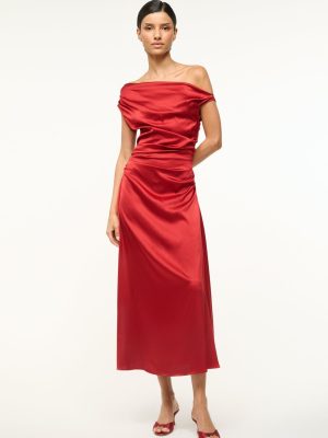 PHARE SILK DRESS | ROUGE