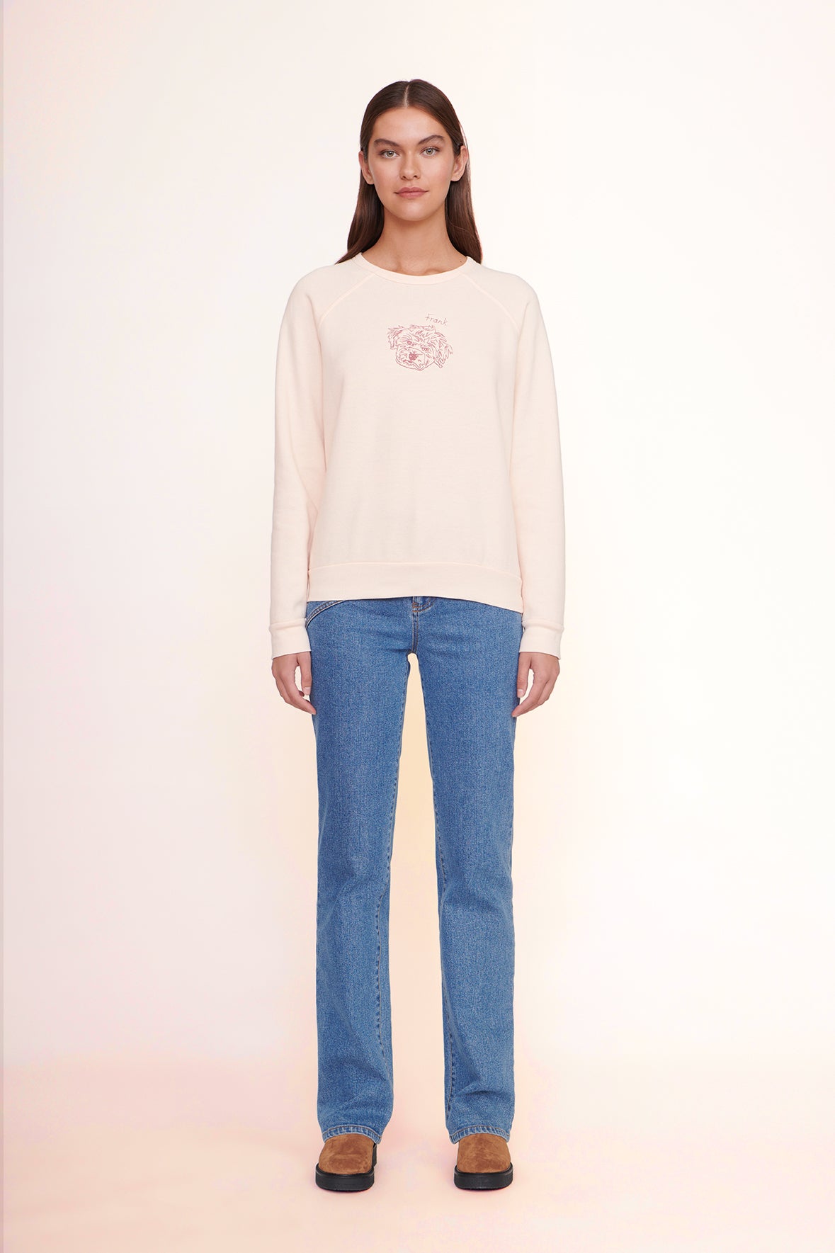 CUSTOM STAUD x C.BONZ SWEATSHIRT | PINK - Image 3