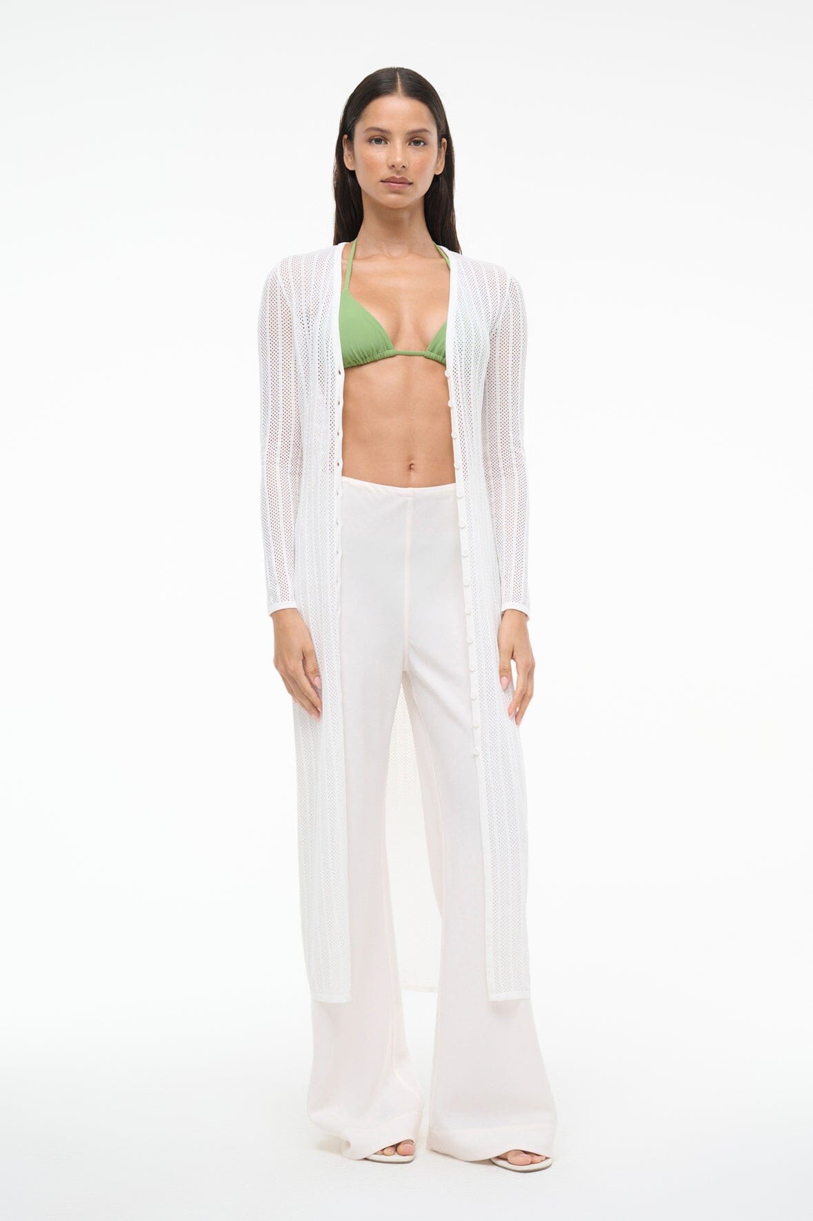 SHOKO COVERUP DRESS | IVORY - Image 4