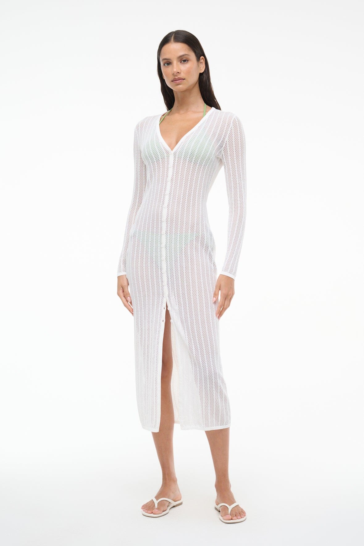 SHOKO COVERUP DRESS | IVORY - Image 2