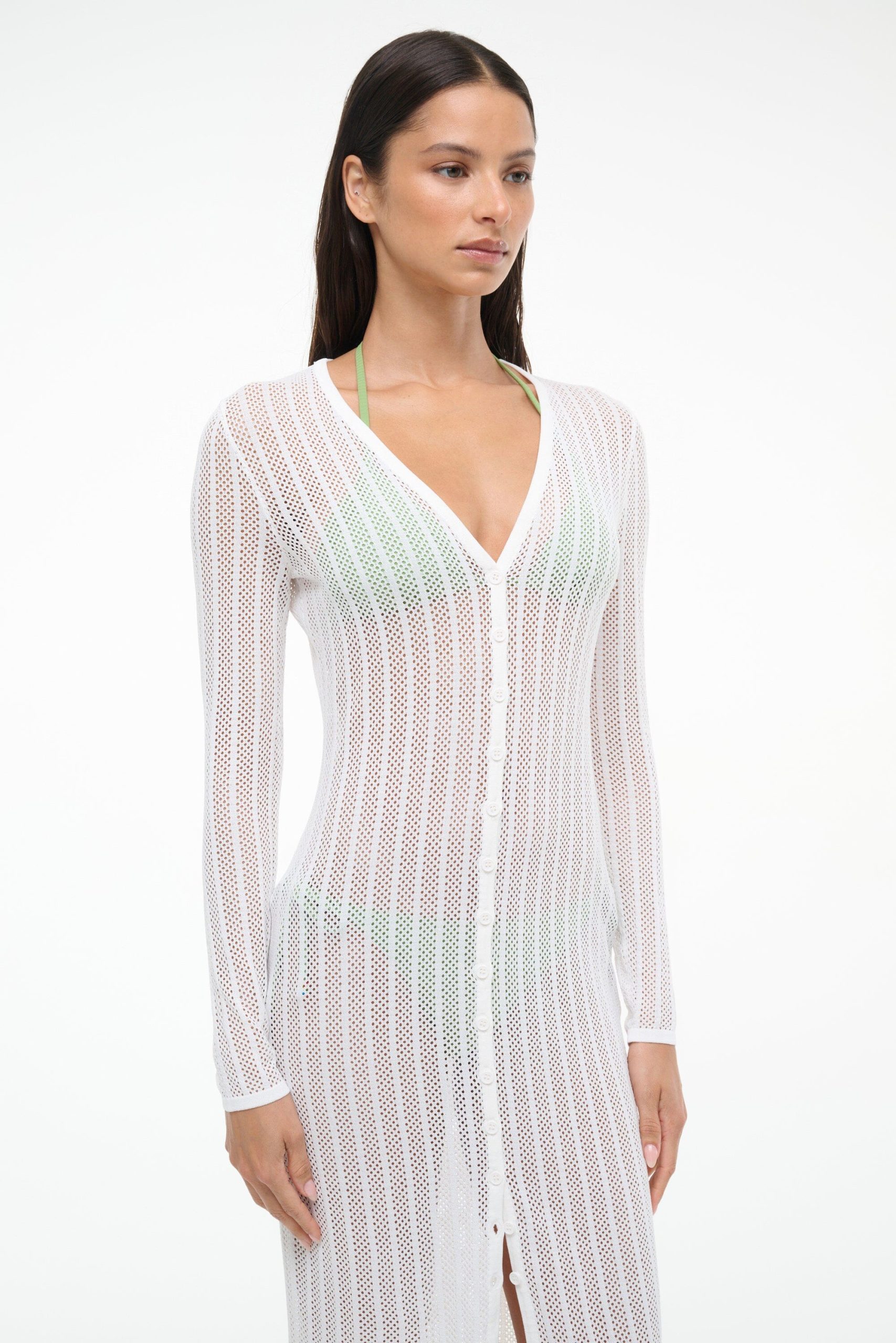 SHOKO COVERUP DRESS | IVORY - Image 5