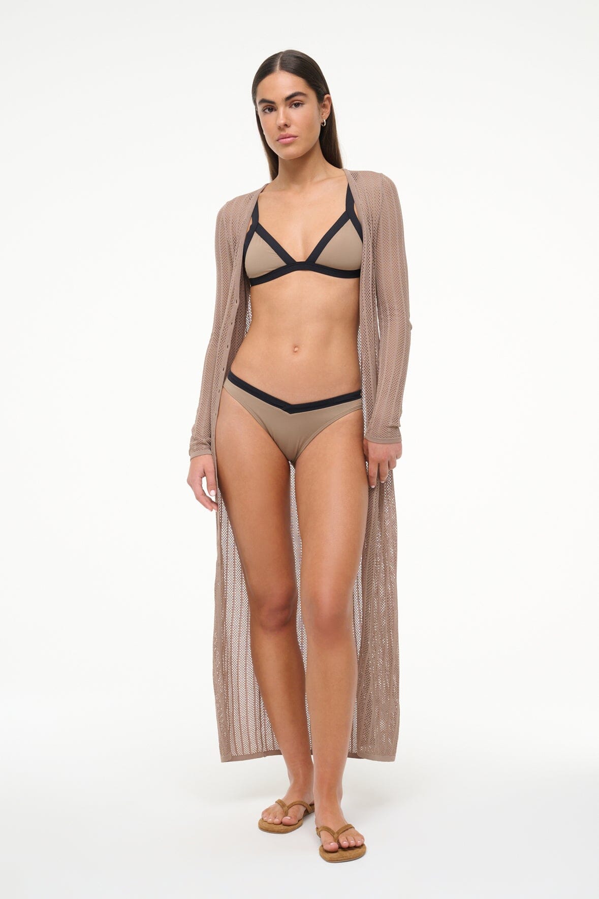 SHOKO COVERUP DRESS | TAUPE - Image 2