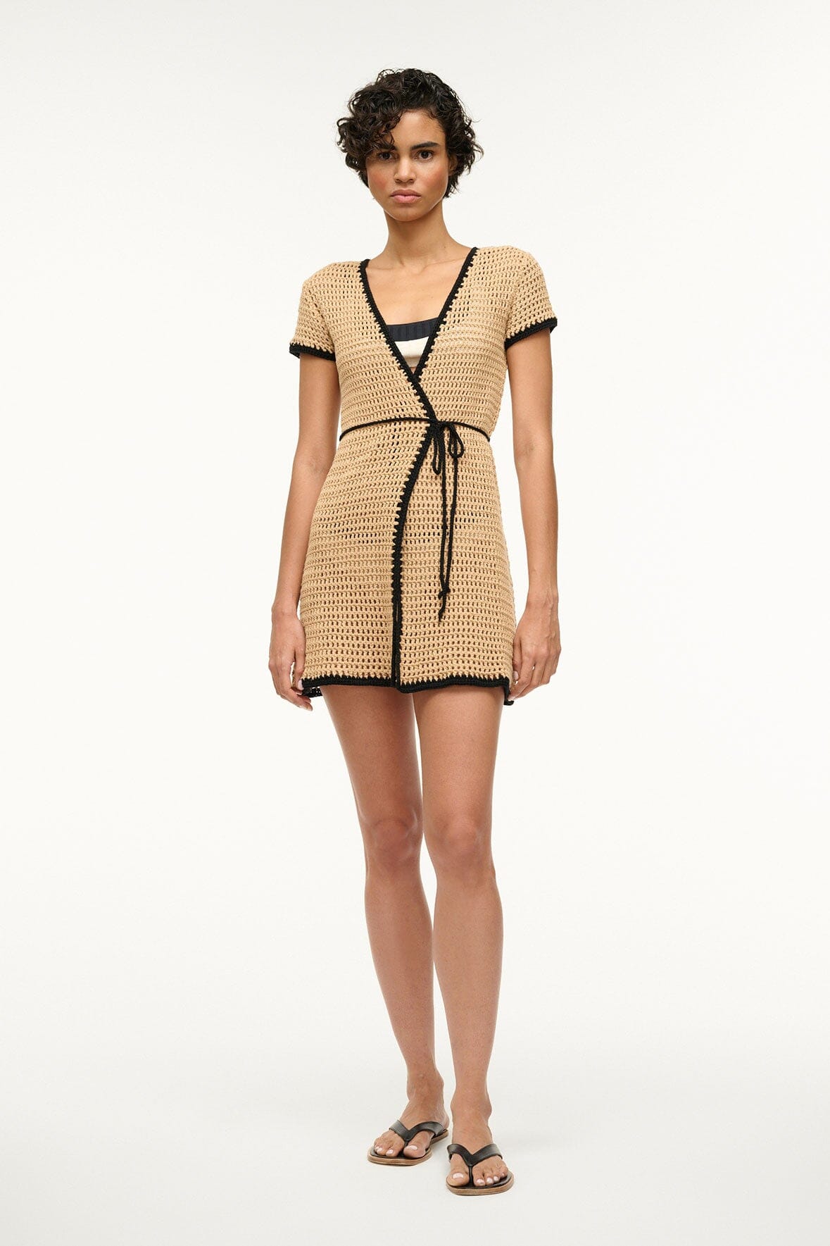 SPRITZ COVERUP DRESS | NATURAL BLACK