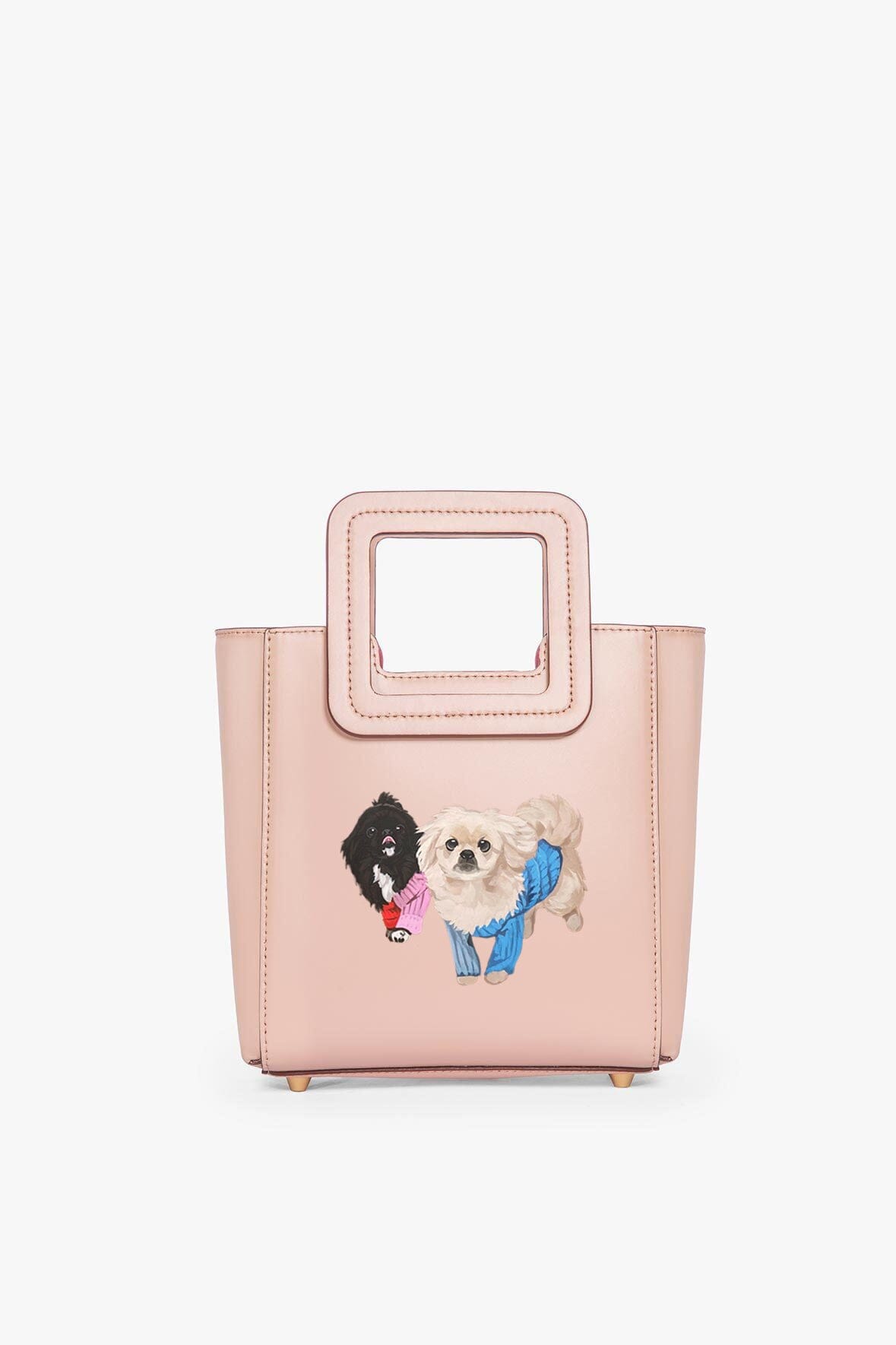 CUSTOM MINI SHIRLEY LEATHER BAG | BLUSH - Image 2