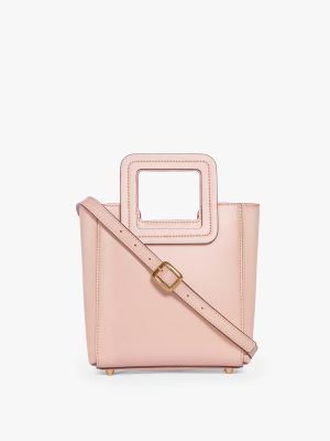 MINI SHIRLEY LEATHER BAG | BLUSH