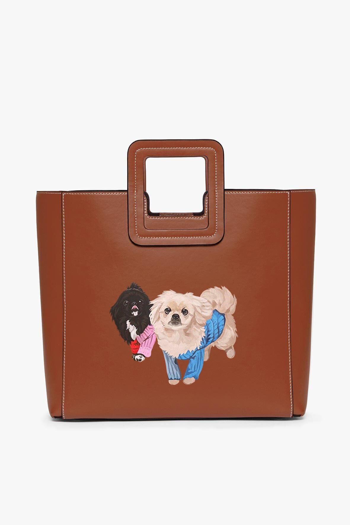 CUSTOM SHIRLEY LEATHER BAG | TAN - Image 2