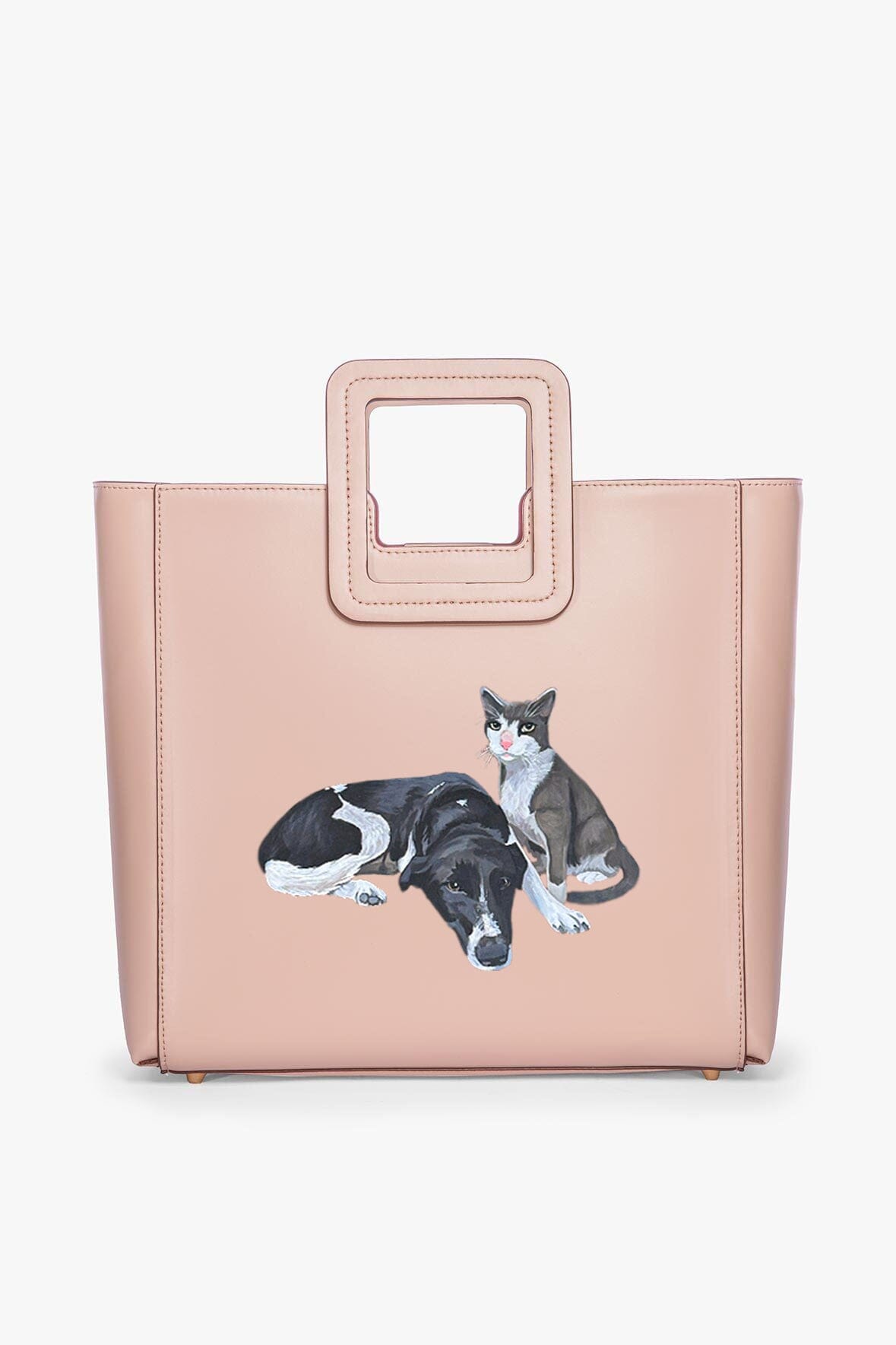 CUSTOM SHIRLEY LEATHER BAG | BLUSH - Image 2