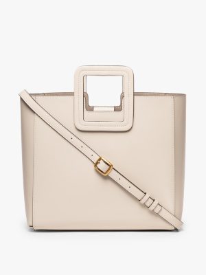 SHIRLEY LEATHER BAG | CREAM