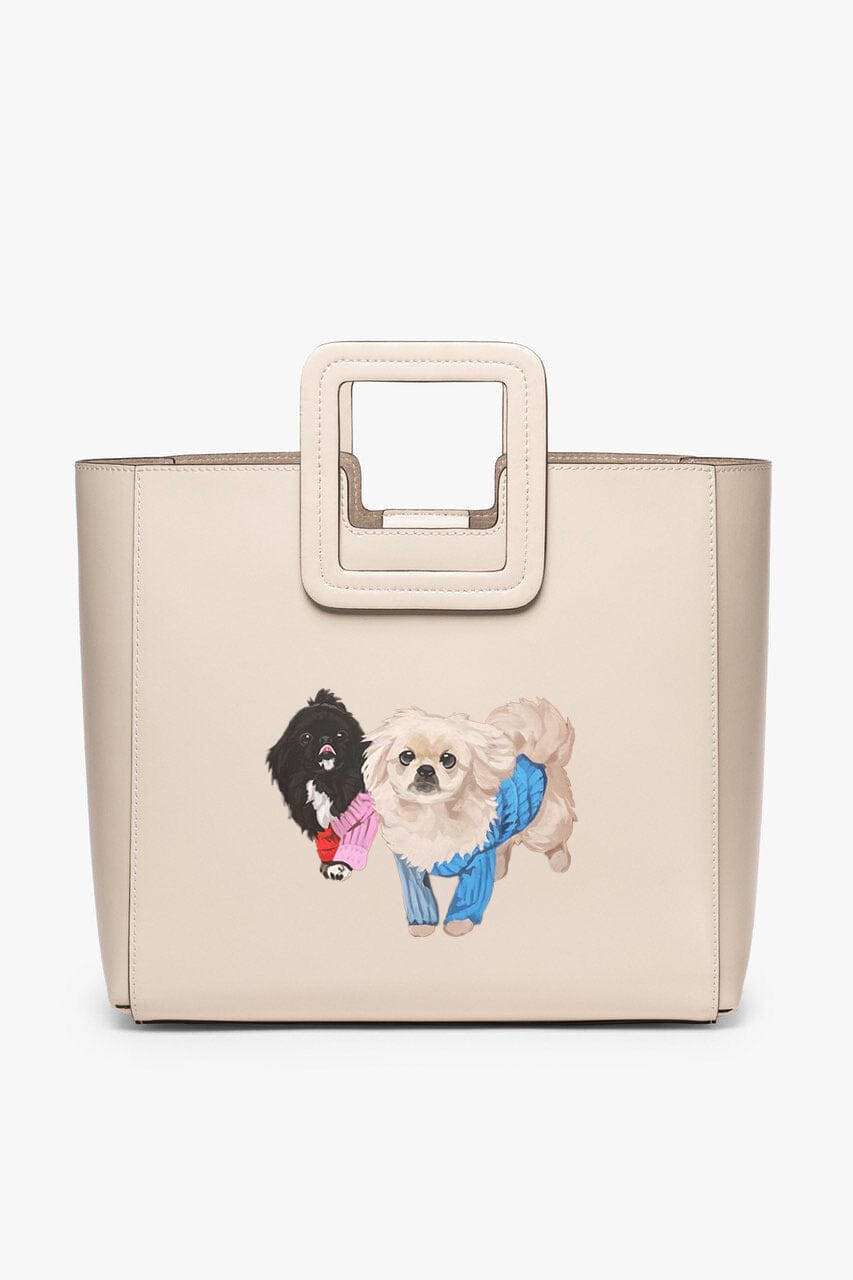 CUSTOM SHIRLEY LEATHER BAG | CREAM - Image 2