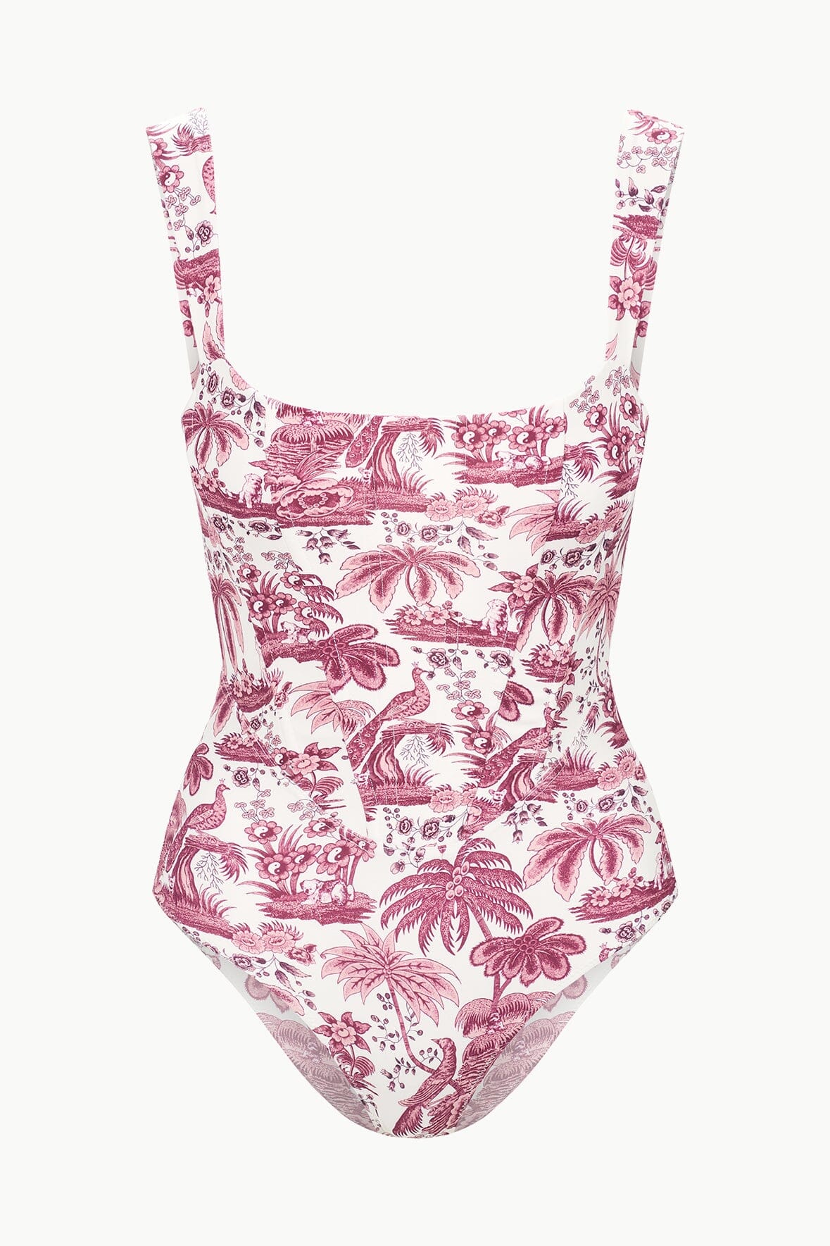 ADELAIDE ONE PIECE | BORDEAUX TOILE - Image 6