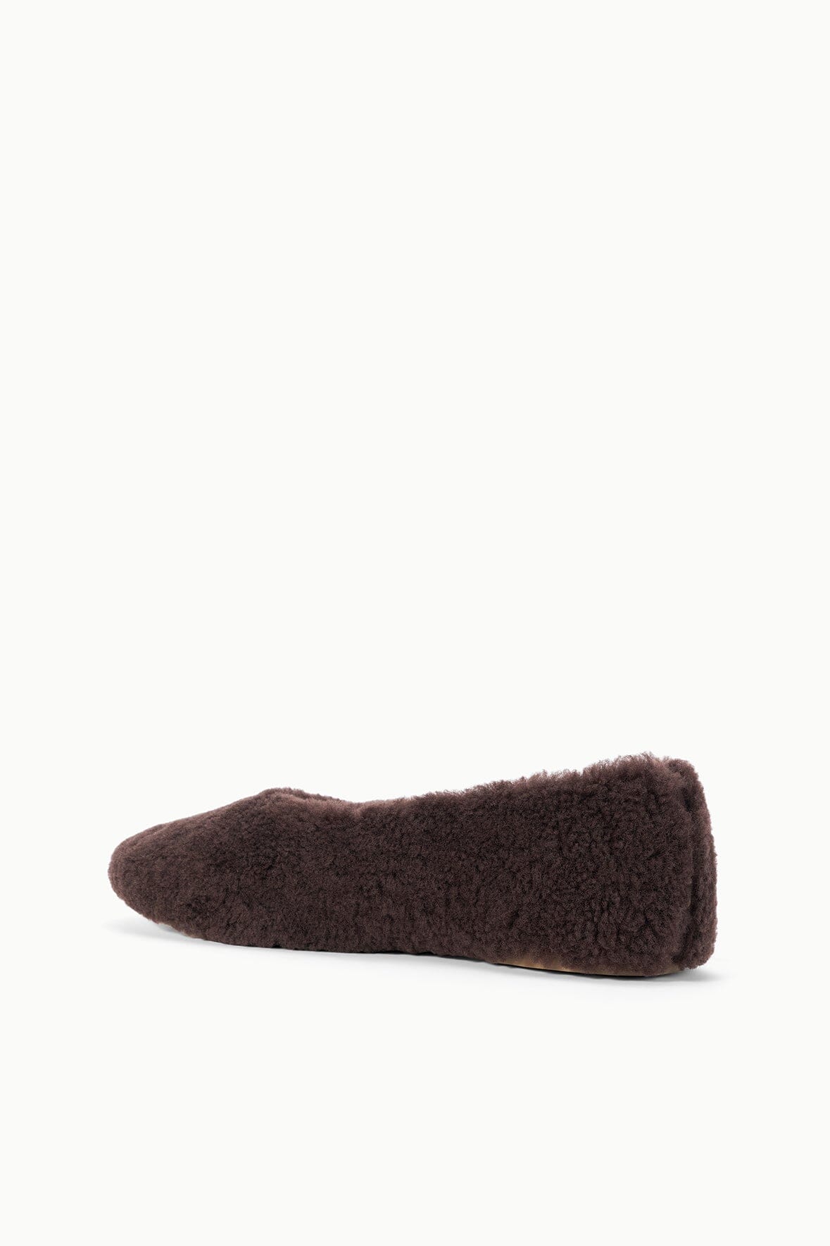 ALBA BALLET FLAT | ESPRESSO SHEARLING - Image 5