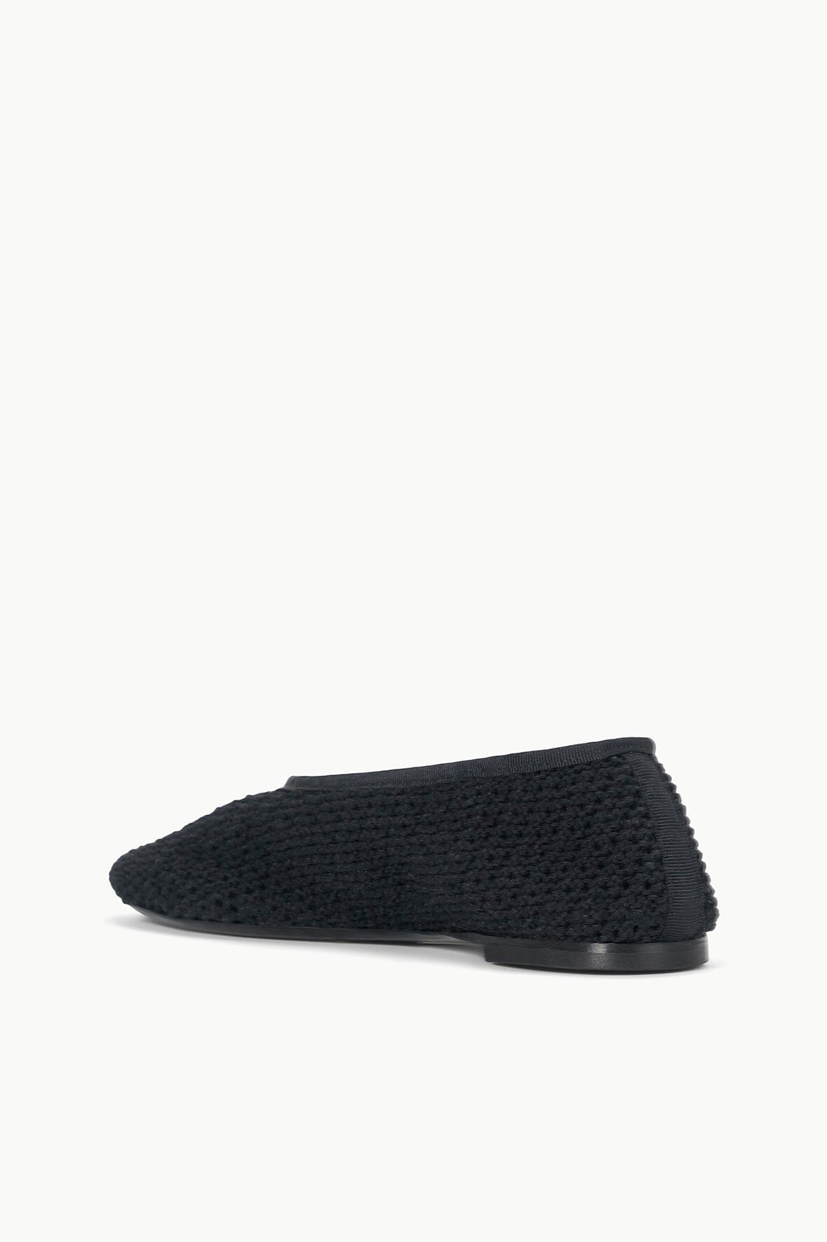 ALBA BALLET FLAT | BLACK CROCHET - Image 5