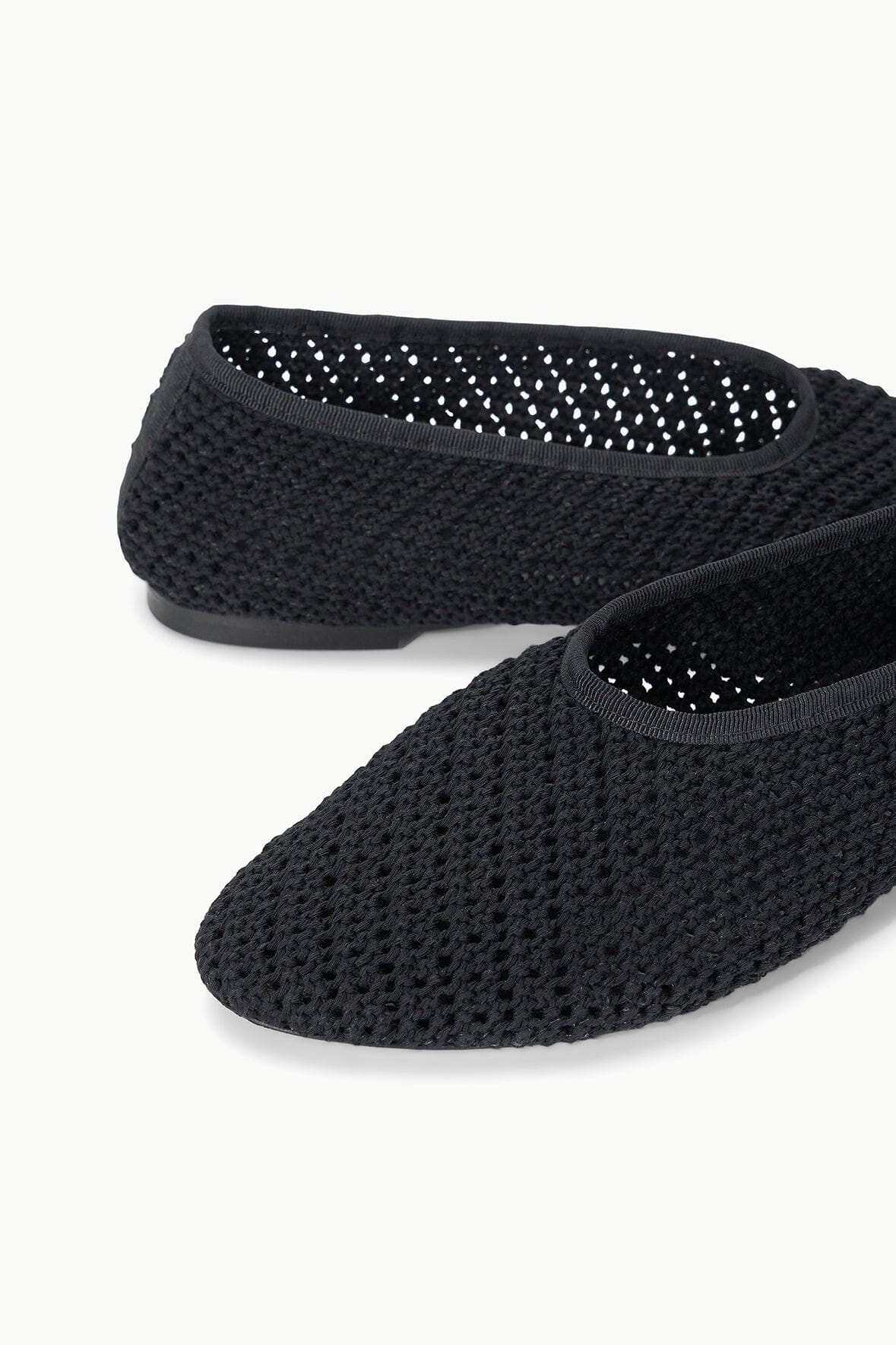 ALBA BALLET FLAT | BLACK CROCHET - Image 6