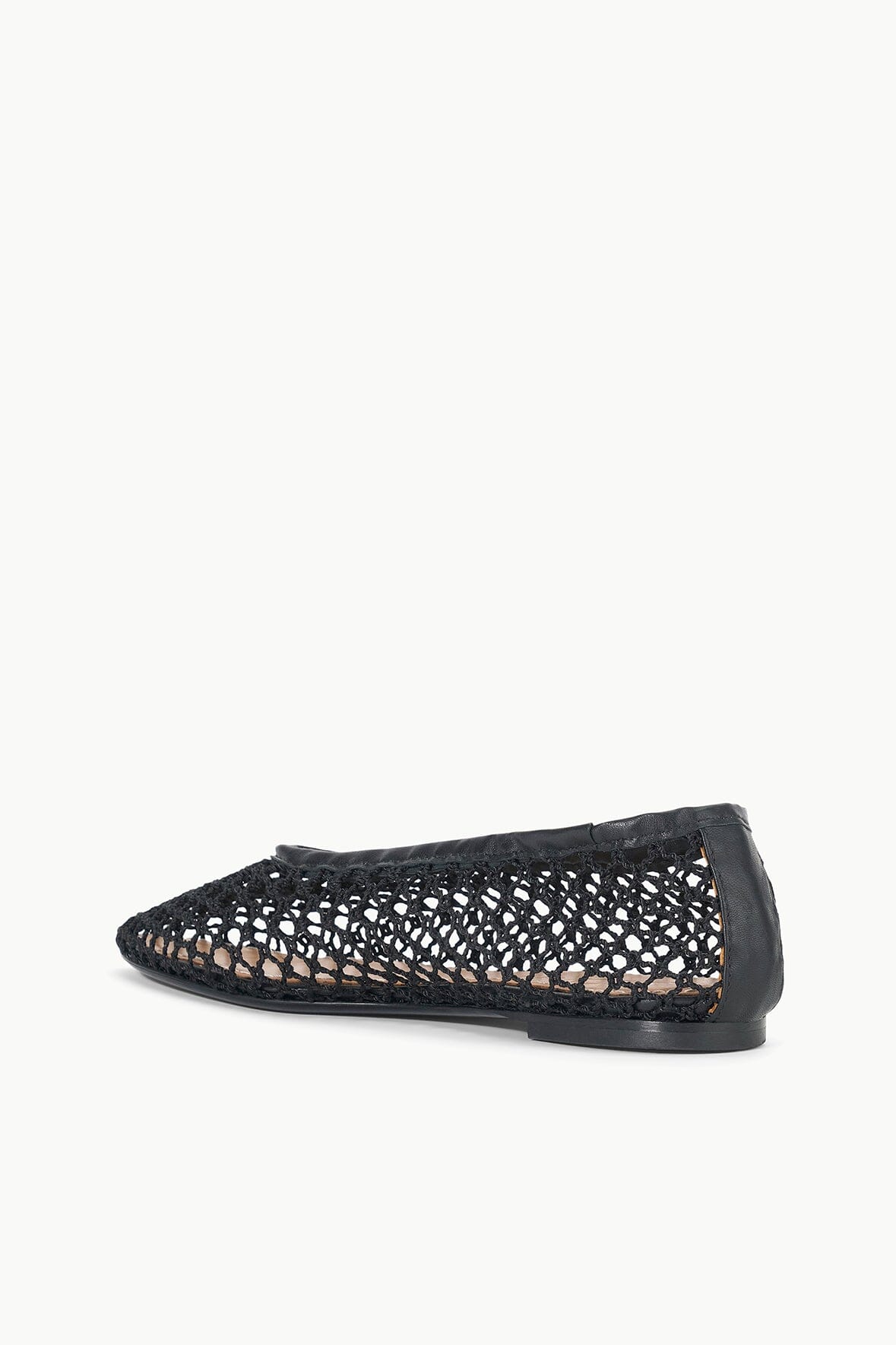 ALBA BALLET FLAT | BLACK NETTING - Image 6