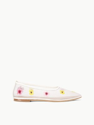 ALBA BALLET FLAT | BLOSSOM FLORAL MESH