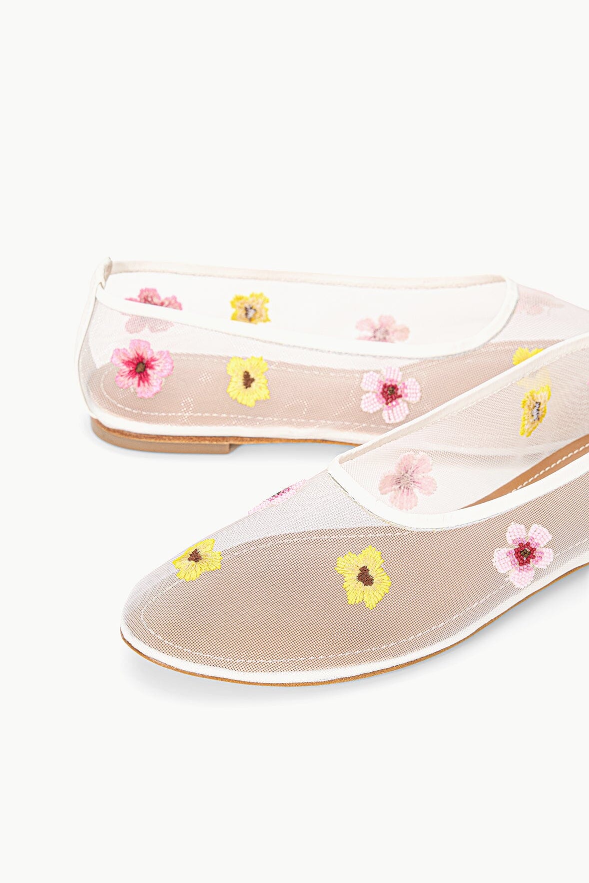 ALBA BALLET FLAT | BLOSSOM FLORAL MESH - Image 7