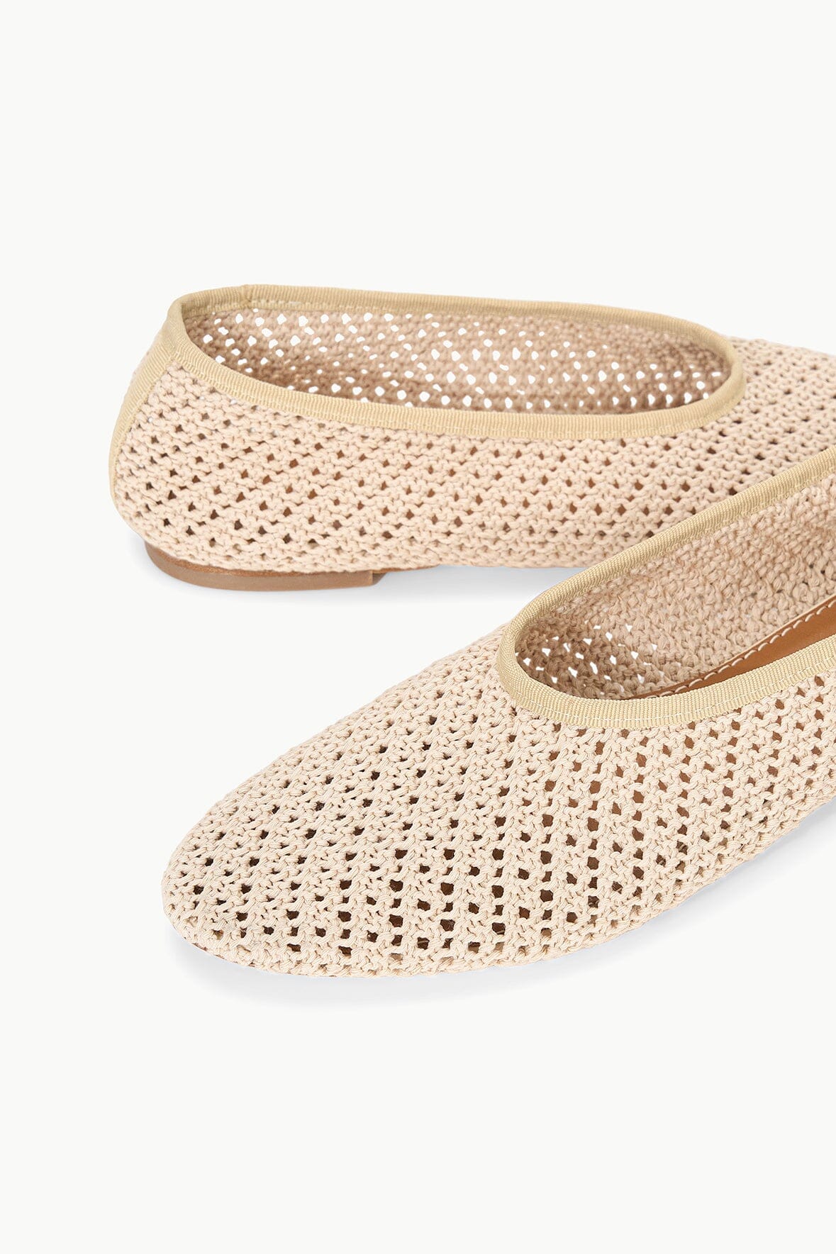 ALBA BALLET FLAT | CREAM CROCHET - Image 7
