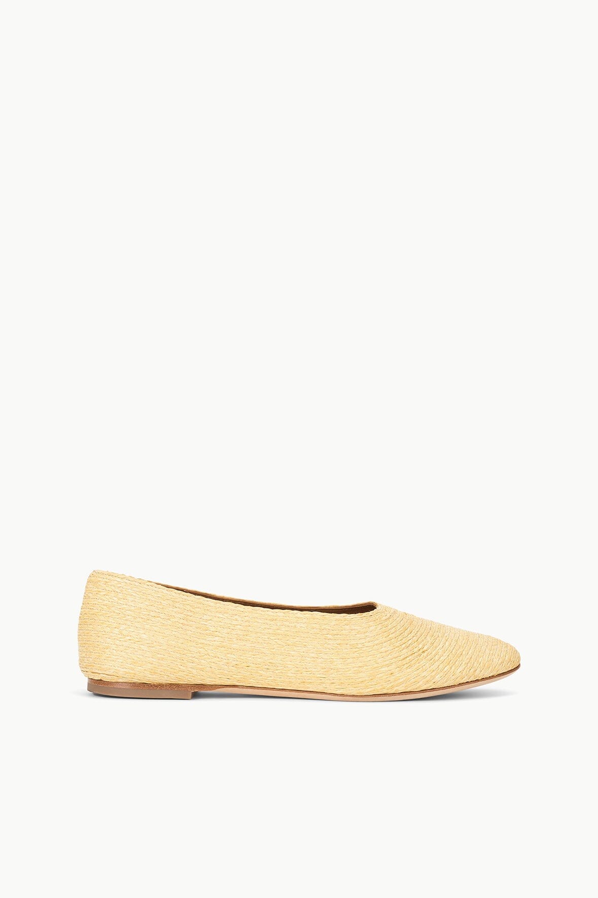 ALBA BALLET FLAT | NATURAL RAFFIA