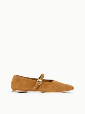 ALBA MARY JANE BALLET FLAT | TAN