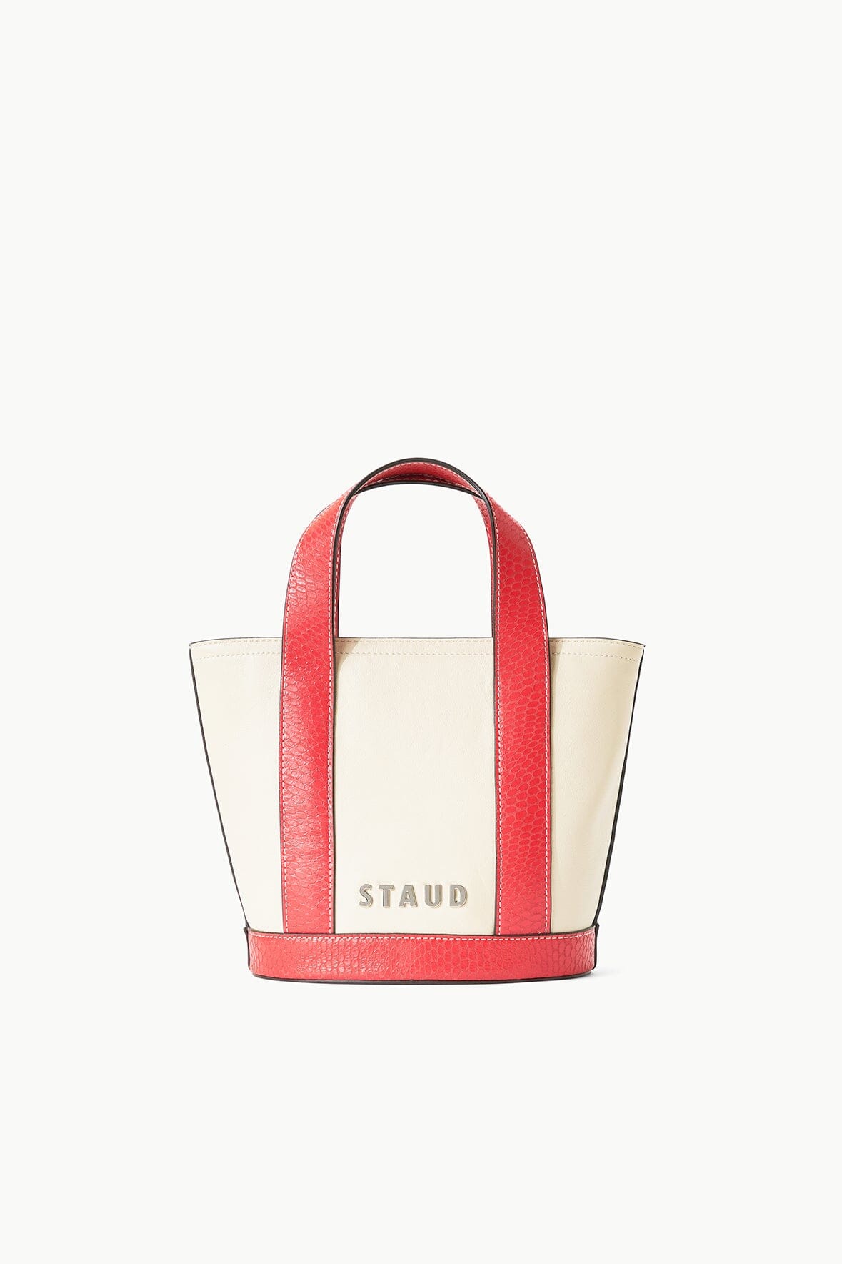 CUSTOM ALLORA MINI TOTE | CREAM RED ROSE - Image 3
