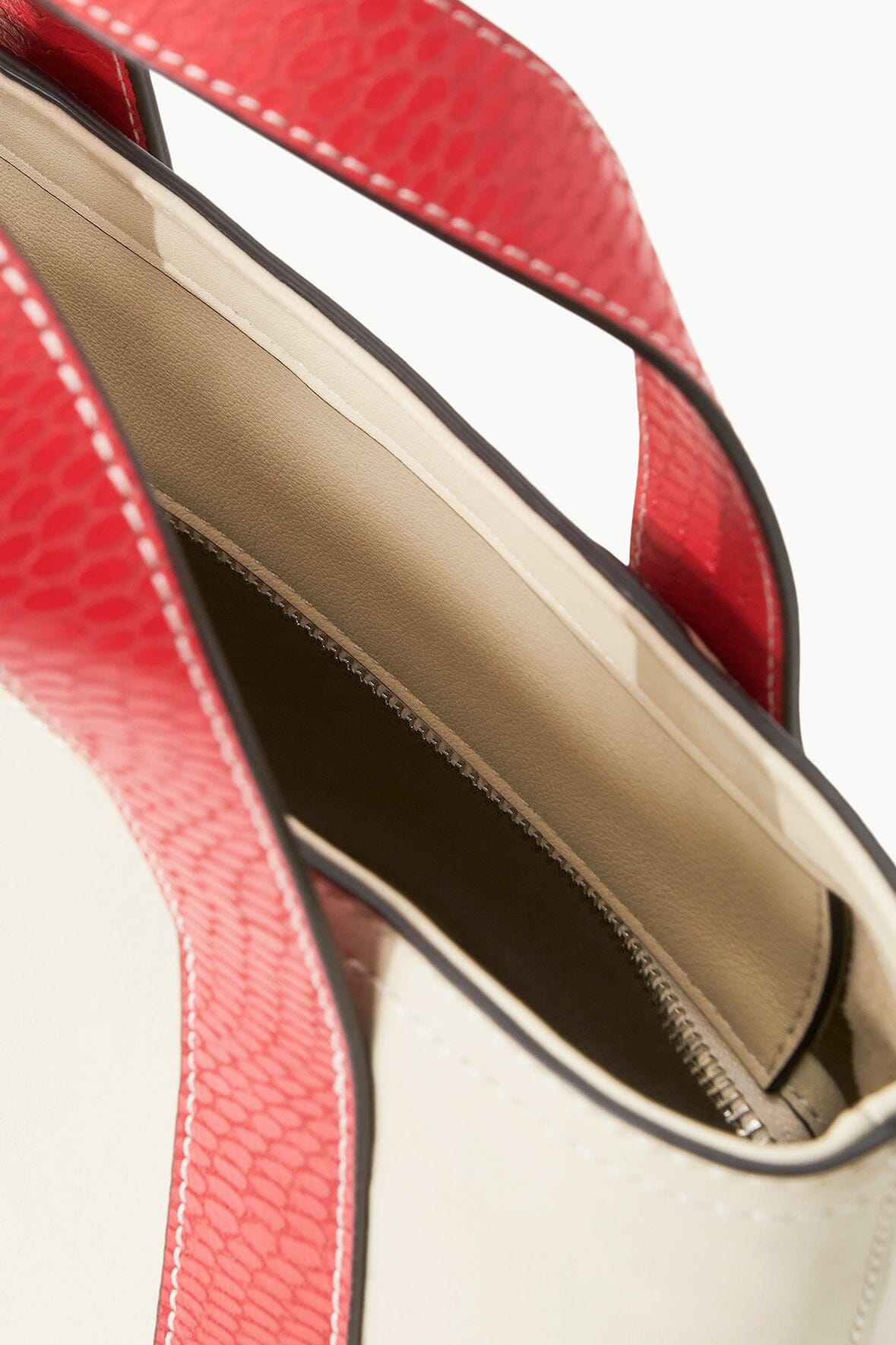 CUSTOM ALLORA MINI TOTE | CREAM RED ROSE - Image 4