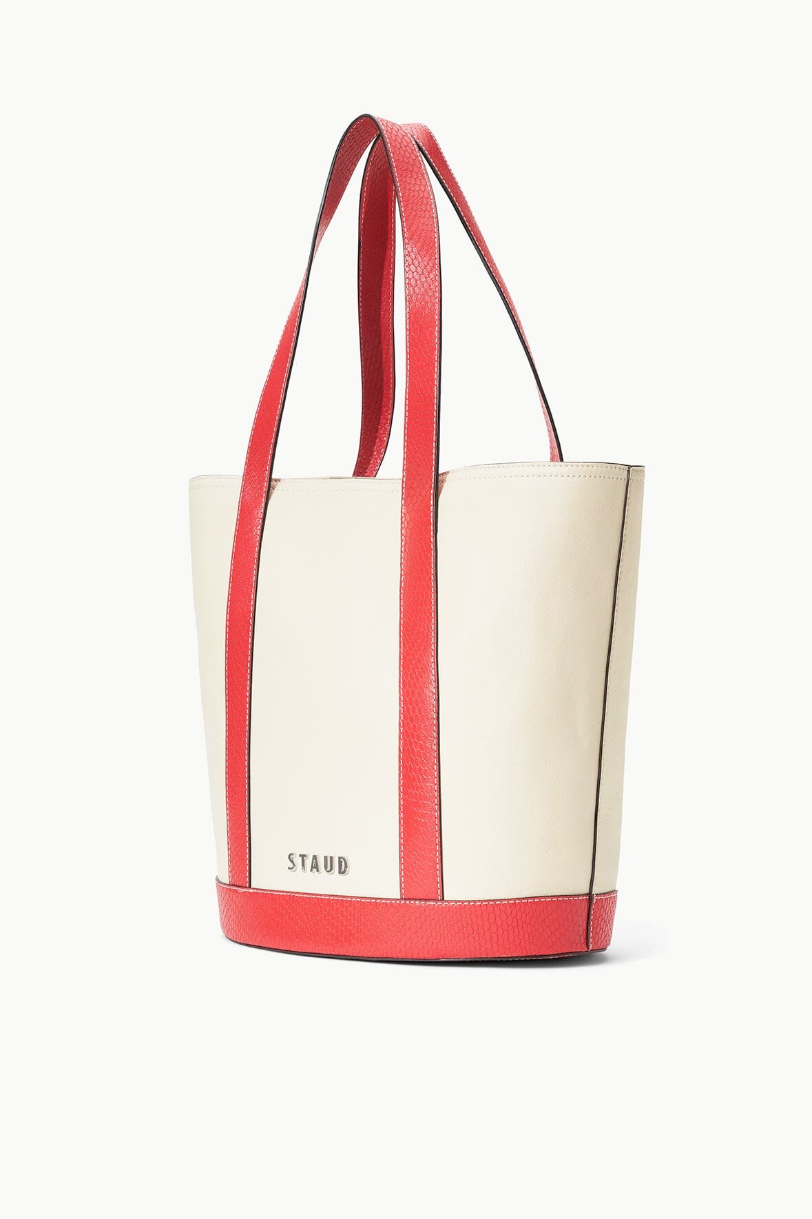 CUSTOM ALLORA TOTE | CREAM RED ROSE - Image 3
