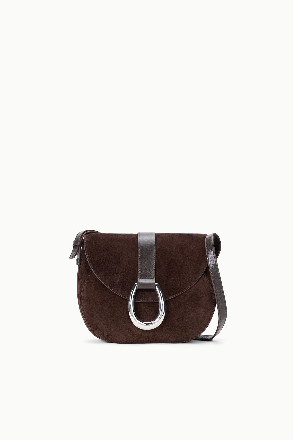 BELLA SADDLE BAG | ESPRESSO SUEDE