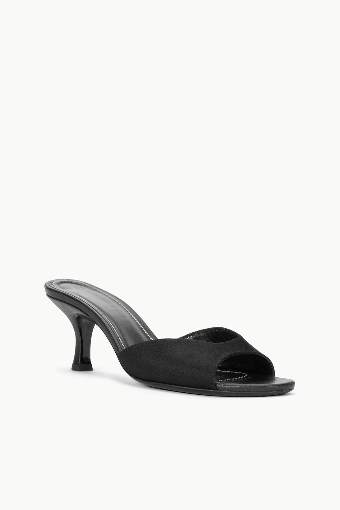 BRIGITTE MULE | BLACK SATIN - Image 3