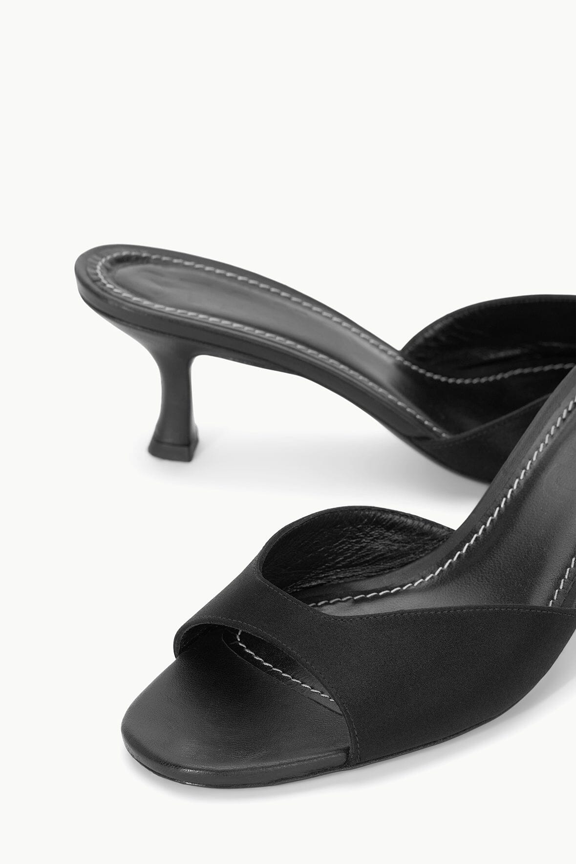 BRIGITTE MULE | BLACK SATIN - Image 6