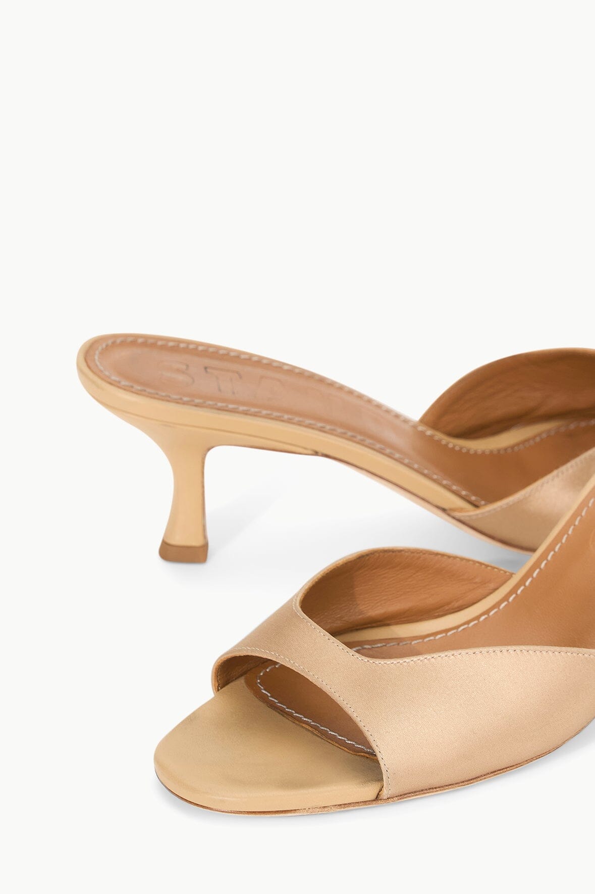 BRIGITTE MULE | CAMEL SATIN - Image 6
