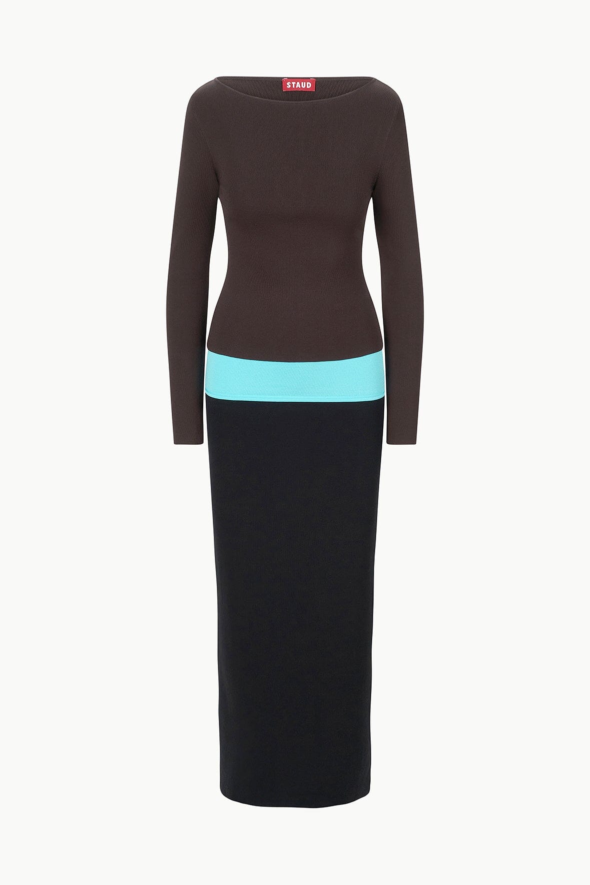 CARILO DRESS | EARTH AQUA BLACK - Image 6
