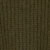 CASHMERE CROPPED HAMPTON SWEATER | OLIVE - Image 5