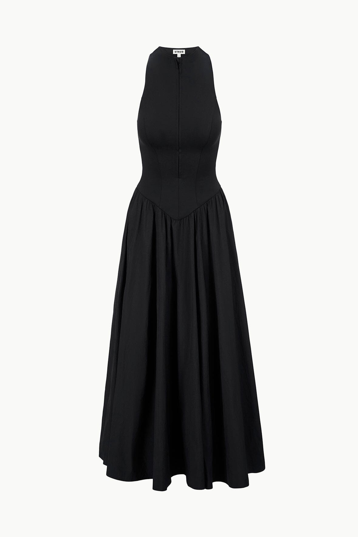 CREVASSE MAXI DRESS | BLACK - Image 7
