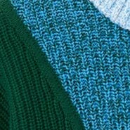 CROPPED HAMPTON SWEATER | JUNGLE SKY IVORY - Image 6