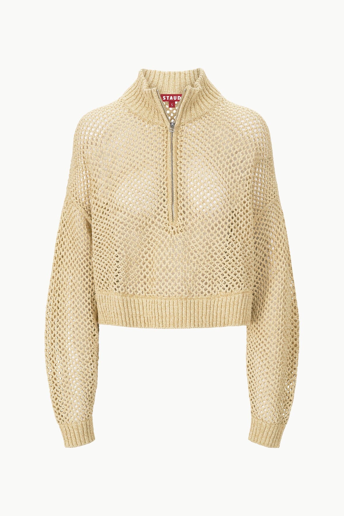 CROPPED HAMPTON SWEATER | NATURAL - Image 4